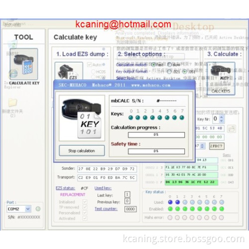 Super Star Key Calculator for Benz
